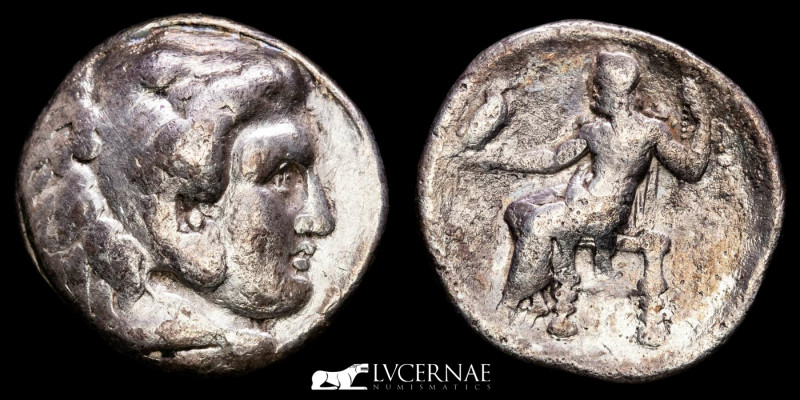 Kingdom of Macedon. - Alexander III (336-323 BC.) 
Silver Tetradrachm Pella or A...