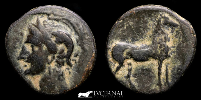 Ancient Hispania - Bronze Calco (7.96 g., 25 mm) Minted in Cartagonova between 2...