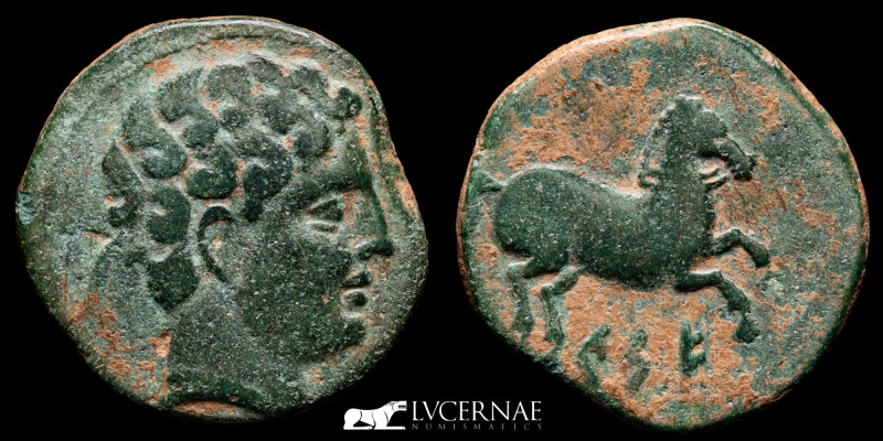 SPAIN, Kese-tarraco (Tarragona), 120-20 BC. Bronze Semis (5,45 g., 19 mm.). Rare...