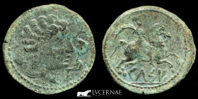 Kese-tarraco bronze As 11,1 g., 29 mm.  (Tarragona) 120-20 B.C. VF