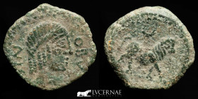 Obulco bronze Semis 6.99 g. 22 mm Hispania 1st. century BC. GVF