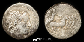 Anonymous Silver Denarius 3,89 g, 18 mm. Rome 86 BC. VF