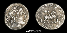 Mn. Fonteius Cf. Silver Denarius 3.92 g. 18 mm. Rome 85 BC. Good Very Fine (MBC)