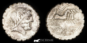 Q. Antonius Balbus Silver  Denarius 3,79 g. 18 mm. Rome 83-82 B.C GVF