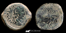 Augustus Bronze As 10.29 g. 26 mm. Emerita Merida 27 B.C-14 A.D. Good very Fine