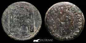 Tiberius bronze Dupondius 33 g., 26.96 mm. Emerita Augusta 14-36 AD Very Fine