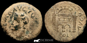 Tiberius bronze As 10.59 g., 25 mm. Emerita Augusta 14-36 A.D. Very Fine