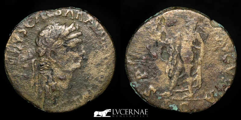 Roman Empire. Claudius I (41 - 54 A.D.) - Bronze sestertius (14,6 g. 33 mm.) Min...