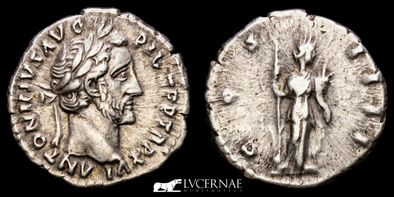 Roman Empire - Antoninus Pius (138 – 161 A.D.) Silver denarius (3,25 g. 18 mm.)....