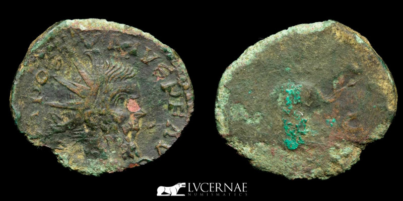 Roman Empire - Postumus, Romano-Gallic Emperor, (AD 260-269) Bronze dupondius. (...