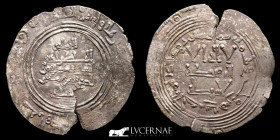 Abd al-Rahman III Silver Dirham 3.00 g., 29 mm. Medina 335 H. 946 A.D. gVF