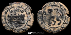 Catholic kings Silver 2 Maravedís 4.34 g. 23 mm. Segovia 1474-1504 gVF.