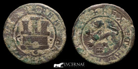 Catholic kings Silver 2 Maravedís 4.78 g. 24 mm. Segovia 1474-1504 gVF.