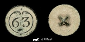 Napoleonic Army in Spain bronze Button 2.09 g. 16 mm. Paris 1808 Good very fine (MBC+)