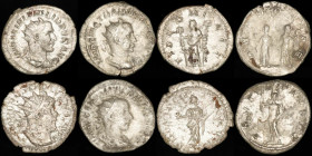 Lot of four Silver Antoninianus - Rome - Very fine