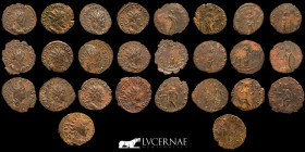 Lot of 13 Bronze Antoninianus - Rome III-IV centuries Very fine