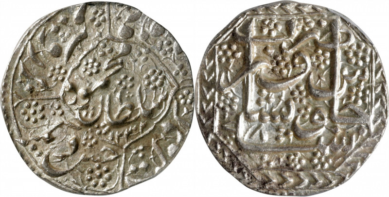 AFGHANISTAN. Rupee, AH 1232 Year 8 (1816). Peshawar Mint. Mahmud Shah. PCGS MS-6...