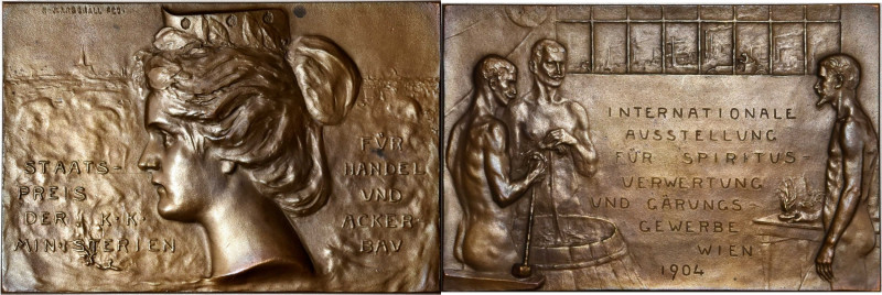 AUSTRIA. Vienna. International Exposition for Alcohol Utilization and the Fermen...
