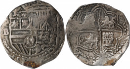 BOLIVIA. Cob 8 Reales, ND (1598-1621)-PB. Potosi Mint. Philip III. PCGS Genuine--Mount Removed, VF Details.

KM-10; Cal-Type 164 # 910. Weight: 22.8...