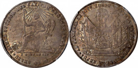 BOLIVIA. Election of Jorge Cordova 2 Soles Silver Medal, 1855. Potosi Mint. PCGS MS-63.

Fonrobert-9606. Weight: 6.86 gms. Obverse: Bolivia seated l...