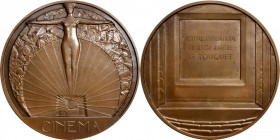 FRANCE. International Festival for Amateur Cinema Bronze Medal, 1968. Paris Mint. UNCIRCULATED.

Jones-425. By M. Delannoy. Diameter: 67mm; Weight: ...