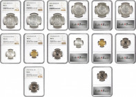 FRANCE. Septet of Mixed Denominations (7 Pieces), 1876-1925. Paris Mint. All NGC Certified.

A spattering of various denominations of French issues....
