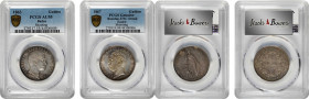 GERMANY. Baden. Duo of Shooting Festival Gulden (2 Pieces), 1863 & 1867. Friedrich I. Both PCGS Certified.

A nice combination of&nbsp; SCARCE Baden...