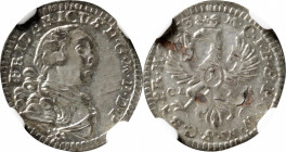 GERMANY. Brandenburg-Bayreuth. Kreuzer, 1753-CLR. Fredrich III. NGC MS-62.

KM-192. Lightly lustrous, this minor displays a good strike and overall ...