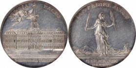 GERMANY. Prussia. Peace of Hubertusburg Silver Medal, ND (1763). PCGS SPECIMEN-61.

Betts-446; Pax in Nummis-595; Olding-931; Henckel-1658. By J. L....