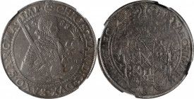 GERMANY. Saxony (Albertine). Taler, 1588. Dresden Mint. Christian I. NGC AU-55.

Dav-9806. Gunmetal gray with some touches of blue and red that pop ...