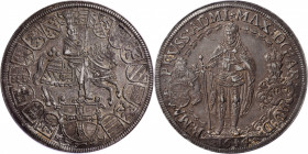 GERMANY. Teutonic Order. 2 Talers, 1614. Maximilian (as Grand Master). NGC AU-55.

Dav-5854; KM-30. Weight: 56.97 gms. A popular and highly pleasing...