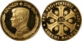GERMANY. Federal Republic. 2 1/2 Ducats, 1963. PCGS PROOF-67 Deep Cameo.

KMX-M137. AGW: 0.2717 oz. This very handsome example delivers a pristine s...