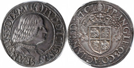 ITALY. Milan. Testone, ND (1494-1500). Lodovico Sforza. PCGS AU-58.

MIR-229; Biaggi-1578. A handsome medieval piece that charms with a great strike...