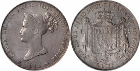 ITALY. Parma. 5 Lire, 1815. Maria Luigia. PCGS Genuine--Cleaned, EF Details.

Dav-204; KM-C-30. Despite evidence of cleaning present in the form of ...