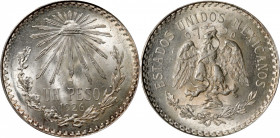 MEXICO. Peso, 1926-M. Mexico City Mint. PCGS MS-66.

KM-455.&nbsp;Here is a find for the discerning Peso enthusiast who has patiently waited to acqu...