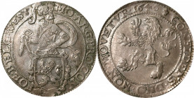 NETHERLANDS. West Friesland. Daalder, 1640. PCGS EF-45.

KM-14.2. A nicely struck Daalder, with almost none of the flattish areas so common in this ...