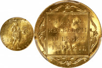 NETHERLANDS. Ducat, 1928. Utrecht Mint. Wilhelmina. PCGS MS-63.

Fr-352; KM-83.1a. This Choice Ducat stuns with a glowing ball of golden luster.&nbs...