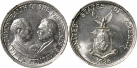 PHILIPPINES. 50 Centavos, 1936-M. Manila Mint. NGC MS-65.

KM-176; Allen-18. Mintage: 20,000. A commemorative featuring jugate busts of Murphy and Q...