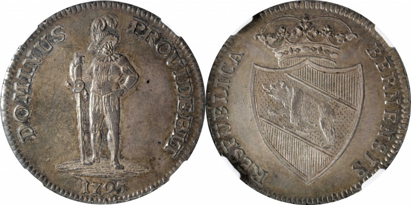 SWITZERLAND. Bern. Taler, 1795. NGC MS-63.

Dav-1759; KM-149; HMZ-2-218b; Divo...