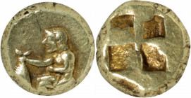 MYSIA. Kyzikos. EL 1/12 Stater (1.34 gms), ca. 550-450 B.C. NGC Ch VF, Strike: 3/5 Surface: 4/5.

Nomisma-VII, 112; Boston MFA-1489; cf. SNG BN-253 ...