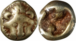 IONIA. Miletos. EL 1/24 Stater (0.54 gms), ca. 600-546 B.C. NGC VF, Strike: 4/5 Surface: 4/5.

SNG Kayhan-453; SNG von Aulock-1803.&nbsp;Obverse: Fa...