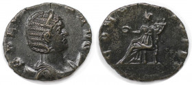 Römische Münzen, MÜNZEN DER RÖMISCHEN KAISERZEIT. Gallienus (253-268 n. Chr) für Salonina. Antoninianus 254-268 n. Chr. (2.56 g. 20.5 mm) Vs.: SALONIN...