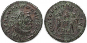 Römische Münzen, MÜNZEN DER RÖMISCHEN KAISERZEIT. Maximianus Herculius (286-310 n. Chr). Antoninianus. (2.77 g. 21.5 mm) Vs.: IMP C M A MAXIMIANVS PF ...