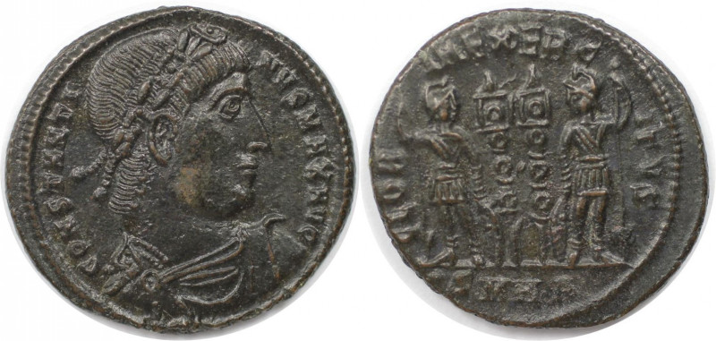 Römische Münzen, MÜNZEN DER RÖMISCHEN KAISERZEIT. Constantinus I. AE, 307-337 n....