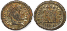 Römische Münzen, MÜNZEN DER RÖMISCHEN KAISERZEIT. Constantinus I. (307-337 n. Chr). Follis. (2.56 g. 20 mm) Vs.: CONSTANTINVS AVG, Kopf mit Lorbeerkra...