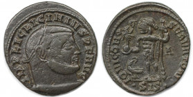 Römische Münzen, MÜNZEN DER RÖMISCHEN KAISERZEIT. Licinius I. (308-324 n. Chr). Follis (3,09 g. 21 mm). Vs.: IMP LIC LICINIVS PF AVG, Kopf n. r. Rs.: ...