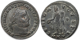 Römische Münzen, MÜNZEN DER RÖMISCHEN KAISERZEIT. Licinius I. (308-324 n. Chr). Follis (6.64 g. 26 mm). Vs.: VAL LICINNIANVS LICINNIVS PF AVG, BKopf m...