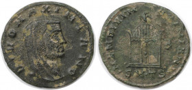 Römische Münzen, MÜNZEN DER RÖMISCHEN KAISERZEIT. Licinius I. (308-324 n. Chr) für Divus Maximianus II. Galerius. Follis 311 n. Chr. (4.52 g. 25 mm) V...
