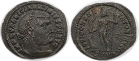 Römische Münzen, MÜNZEN DER RÖMISCHEN KAISERZEIT. Licinius I. (308-324 n. Chr). Follis 313 n. Chr. (3.64 g. 25 mm) Vs.: IMP C VAL LICIN LICINIVS PF AV...