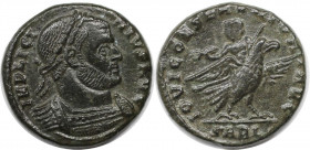 Römische Münzen, MÜNZEN DER RÖMISCHEN KAISERZEIT. Licinius I. (308-324 n. Chr). Follis 319 n. Chr., Arelate (Arles). (2.92 g. 17 mm) Vs.: IMP LICINIVS...
